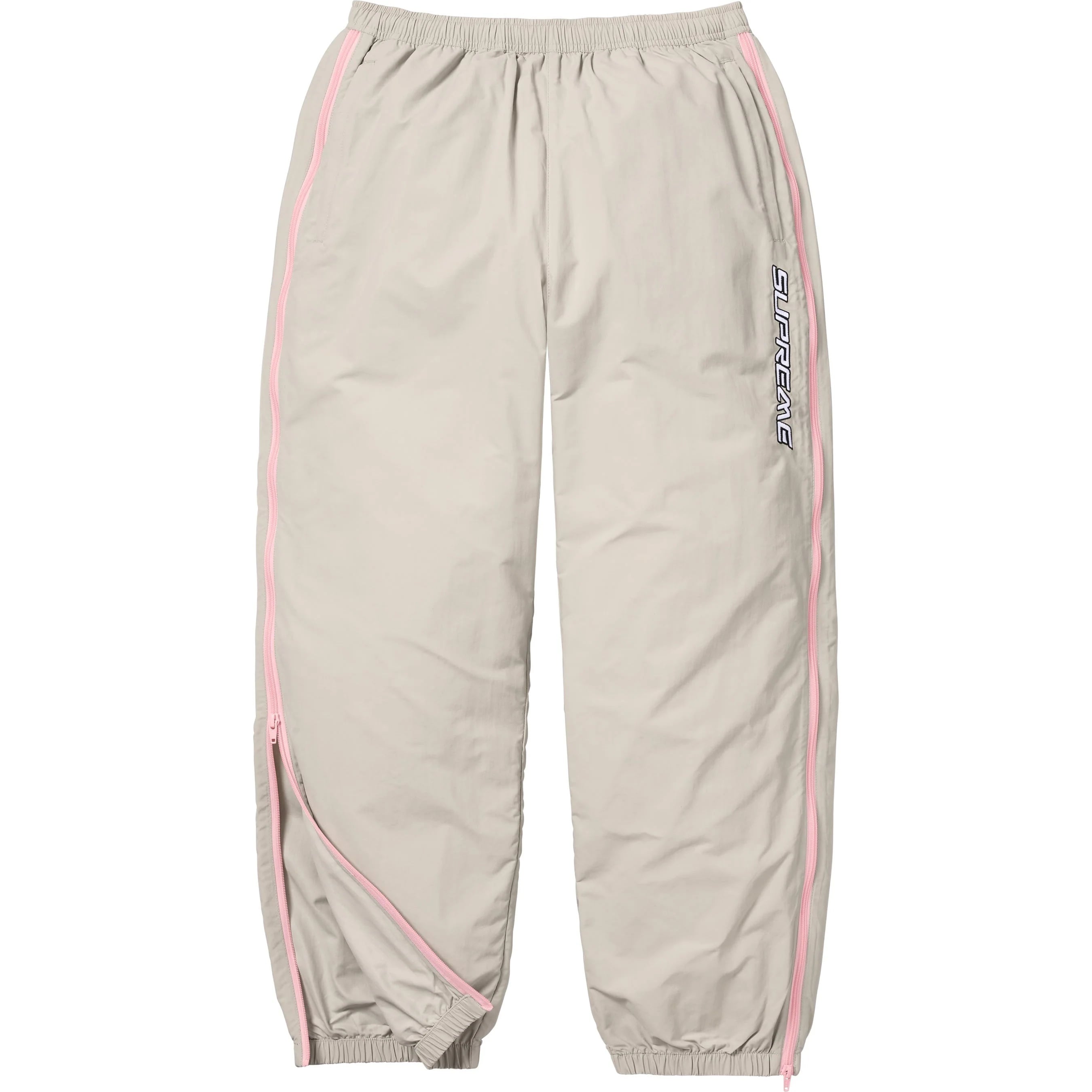 Contrast Zip Warm Up Pant view 8
